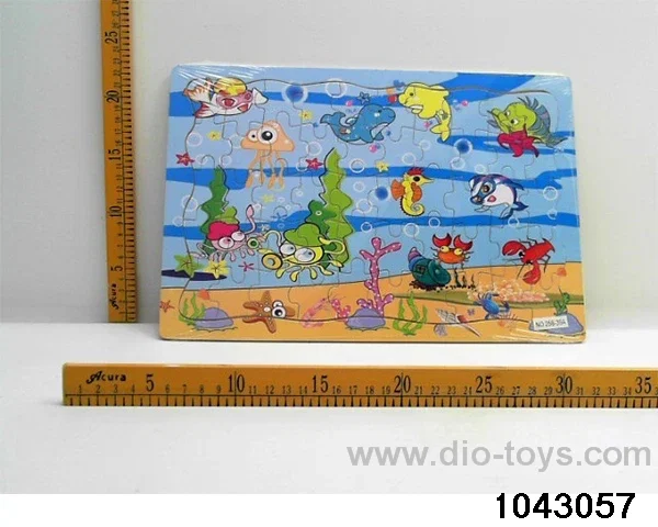 puzzle in Plastic film