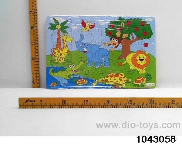 puzzle in Plastic film