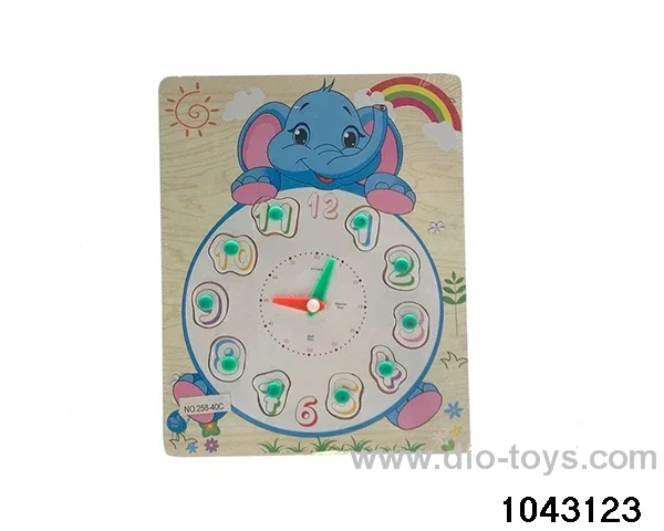 Wooden puzzles in Plastic film