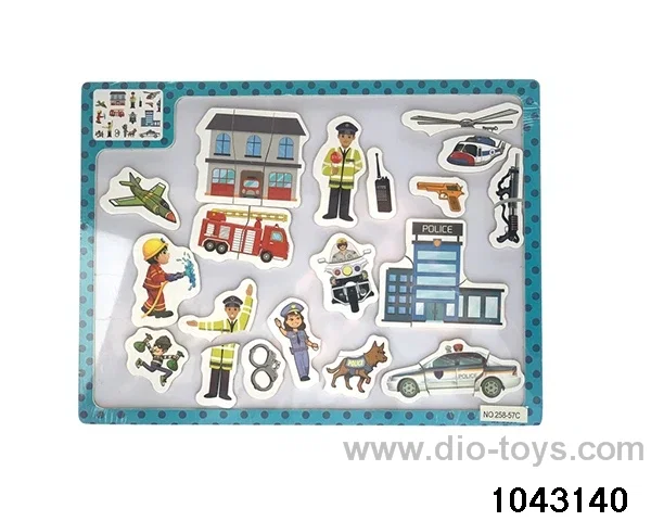 magnetic puzzle in Plastic film