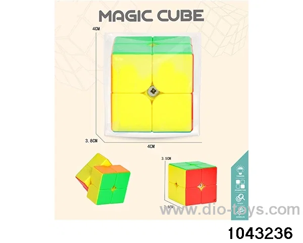 Rubik's cube in opp bag