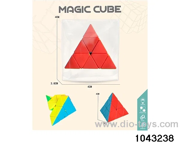 Rubik's cube in opp bag