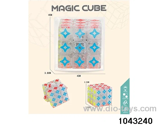 Rubik's cube in opp bag