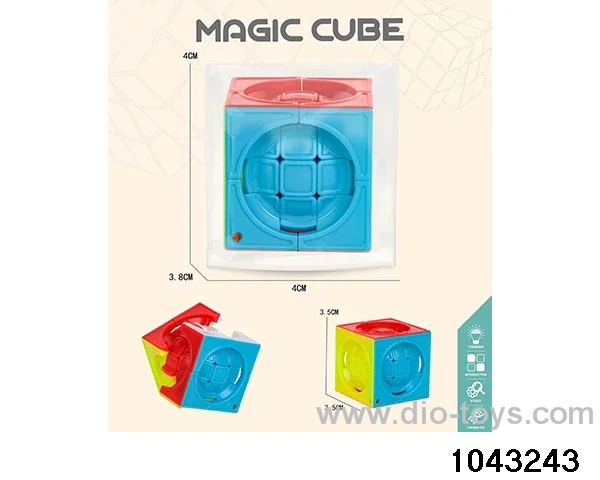 Rubik's cube in opp bag