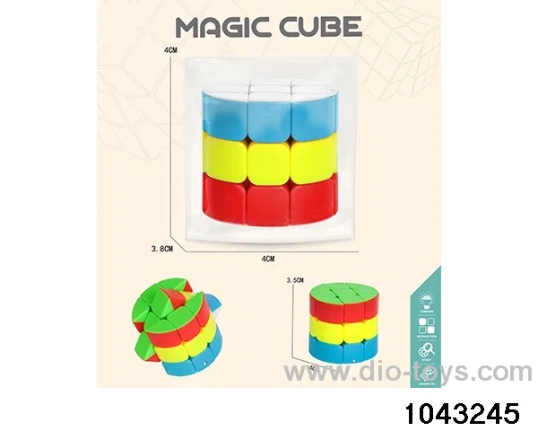 Rubik's cube in opp bag