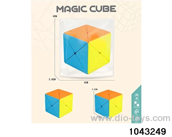 Rubik's cube in opp bag