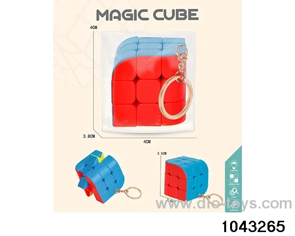 Rubik's cube in opp bag