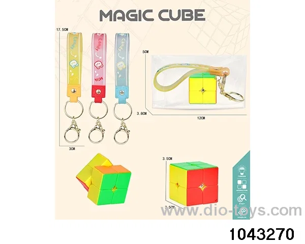 Rubik's cube in opp bag