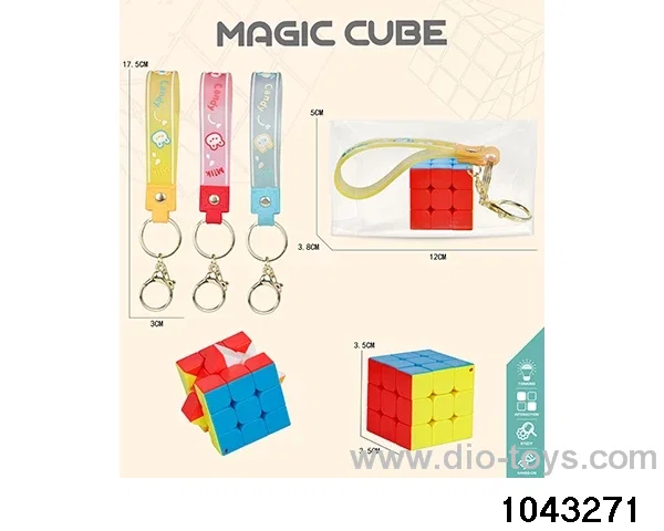 Rubik's cube in opp bag