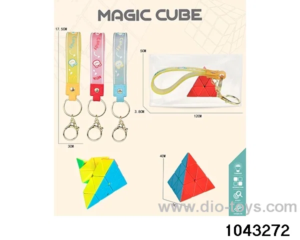 Rubik's cube in opp bag
