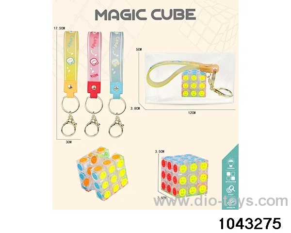 Rubik's cube in opp bag