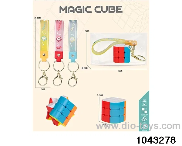 Rubik's cube in opp bag