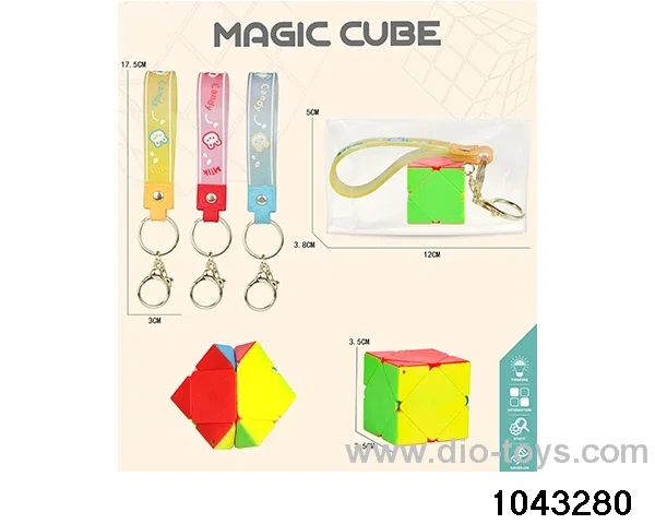 Rubik's cube in opp bag