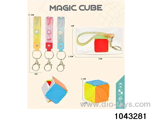 Rubik's cube in opp bag