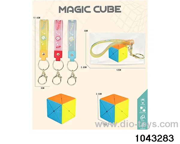 Rubik's cube in opp bag