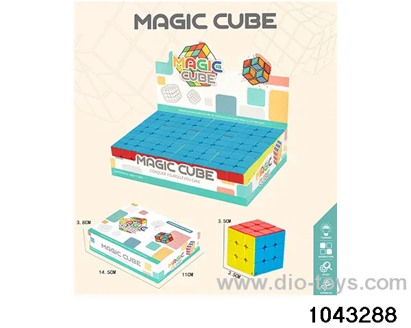 Rubik's cube in display box