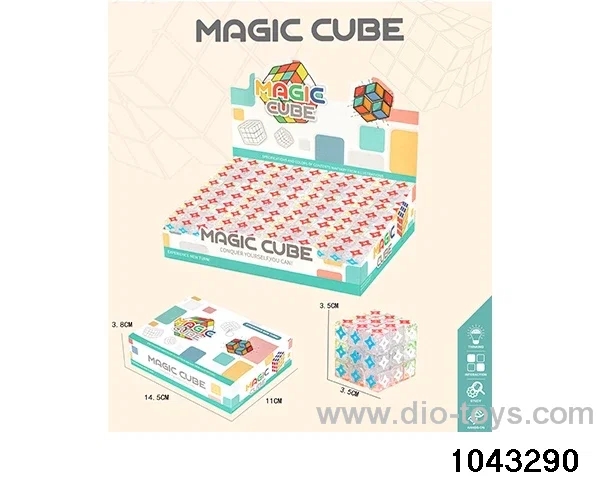 Rubik's cube in display box