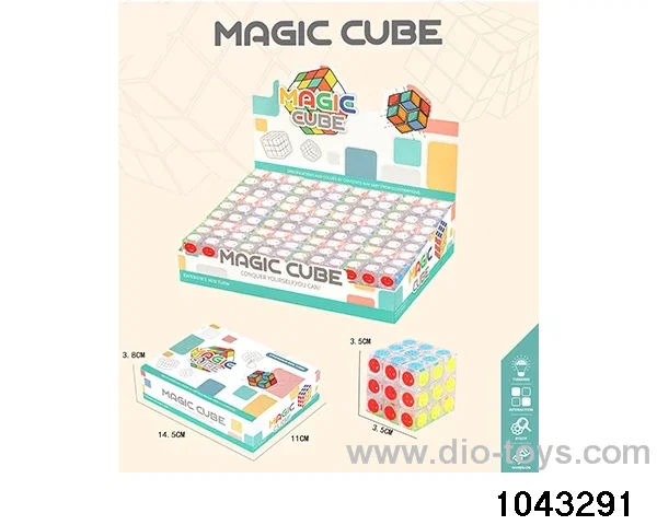 Rubik's cube in display box