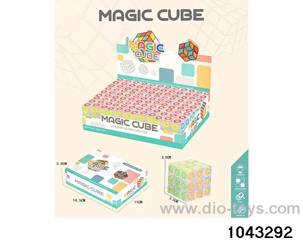 Rubik's cube in display box