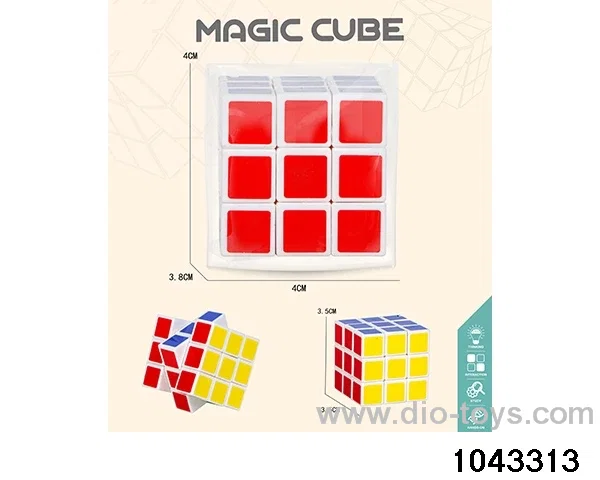 Rubik's cube in opp bag