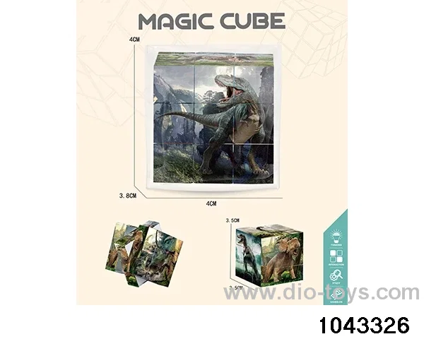 Rubik's cube in opp bag