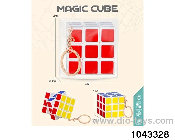 Rubik's cube in opp bag