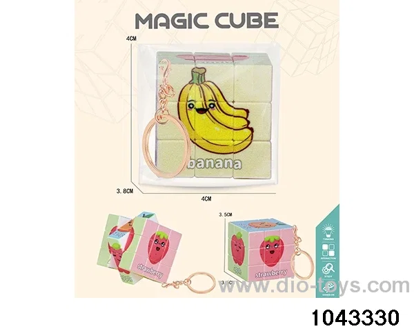 Rubik's cube in opp bag