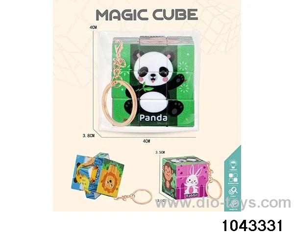 Rubik's cube in opp bag