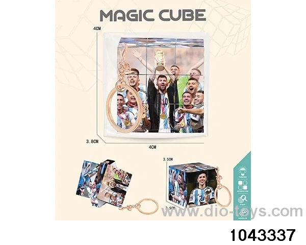 Rubik's cube in opp bag