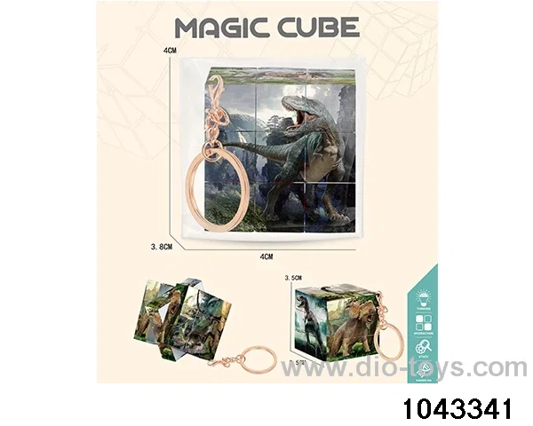 Rubik's cube in opp bag