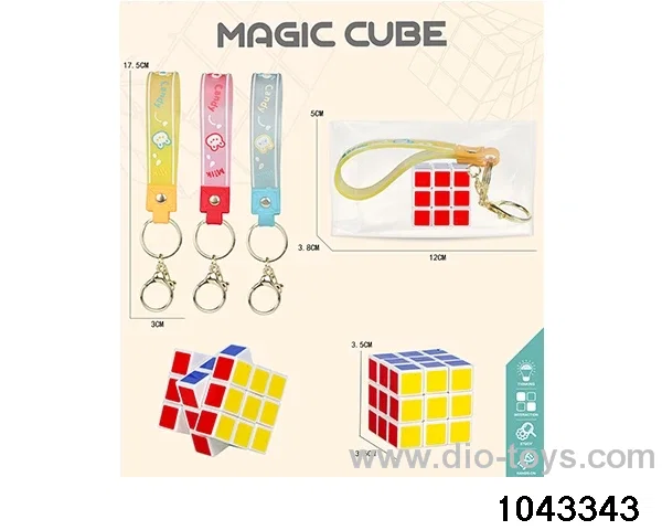 Rubik's cube in opp bag