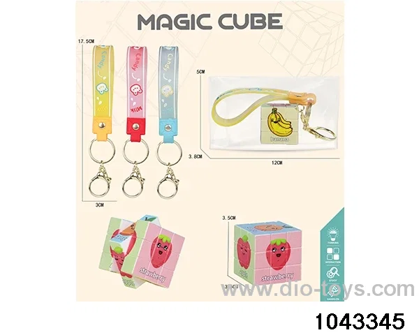 Rubik's cube in opp bag