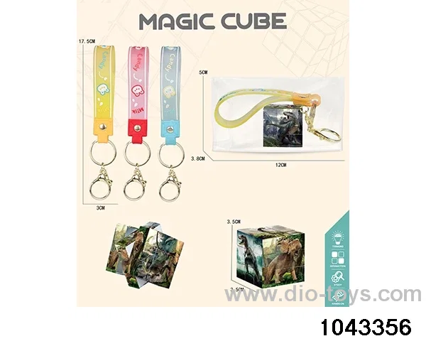 Rubik's cube in opp bag