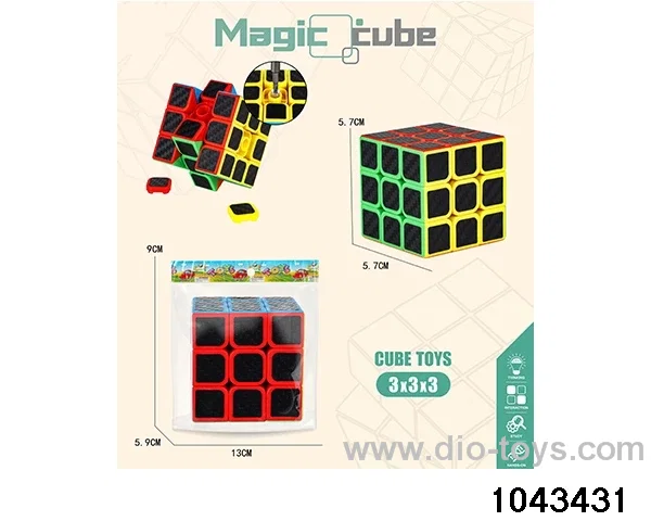 Rubik's cube in opp bag