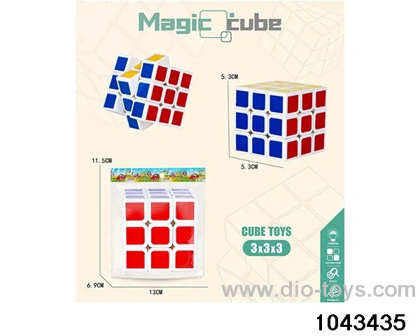 Rubik's cube in opp bag