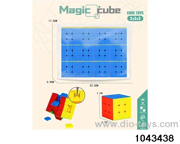 Rubik's cube in opp bag