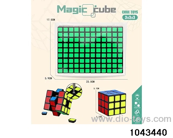 Rubik's cube in opp bag