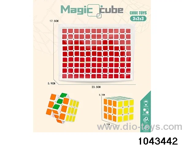 Rubik's cube in opp bag
