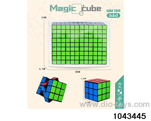 Rubik's cube in opp bag