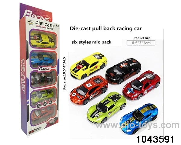 Alloy return car in window box