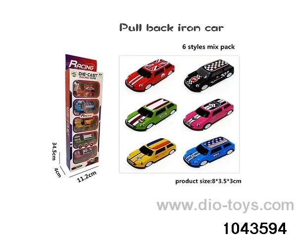 Alloy return car in window box