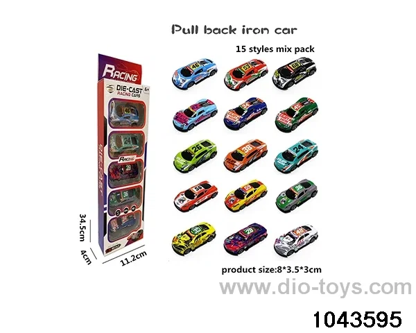 Alloy return car in window box