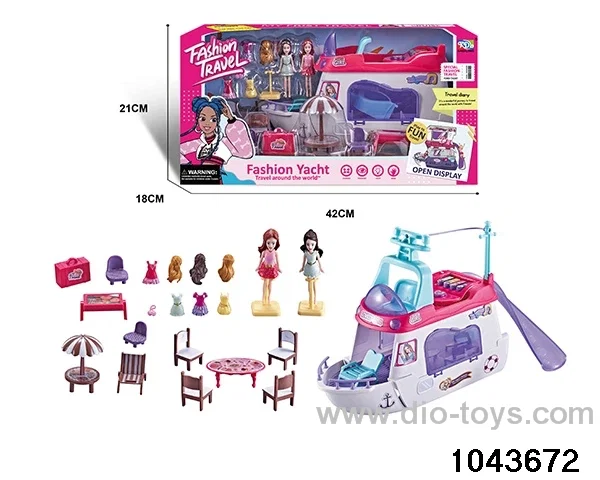 doll ship in color box