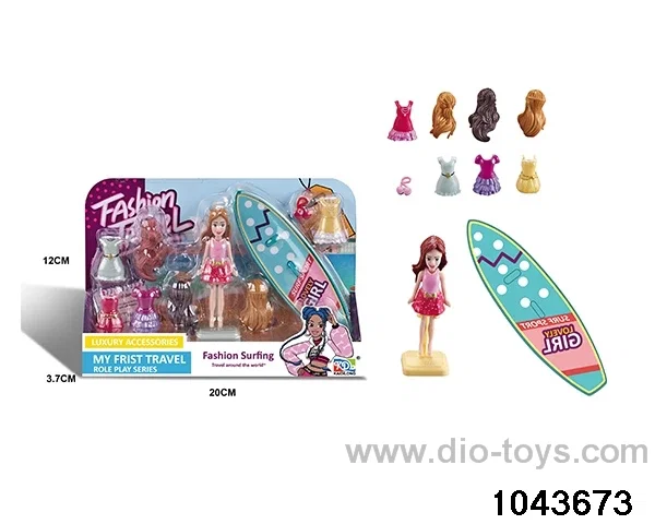 doll boat in color box