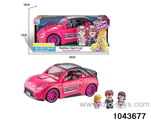 doll car in color box