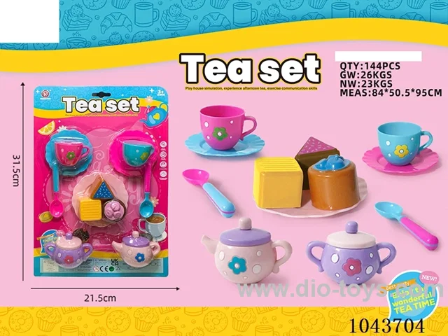 12PCS tea set in Blister card