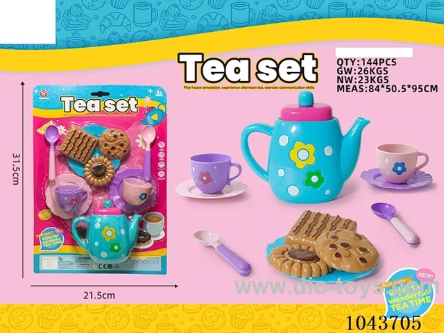 11PCS tea set in Blister card