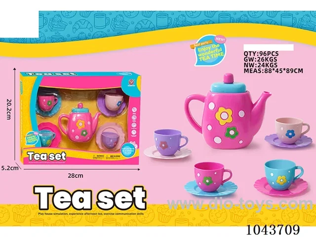 9PCS tea set in color box