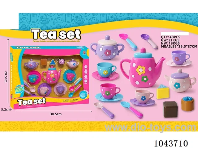 18PCS tea set in color box