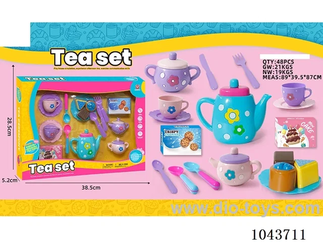18PCS tea set in color box